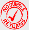No Quibble Returns No Quibble Returns
