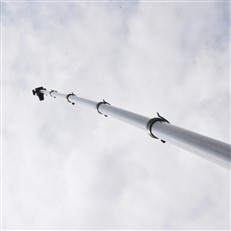 10 Metre GRP photography pole