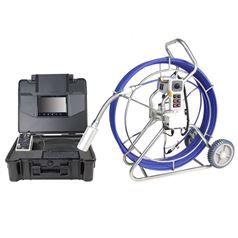 UKIC 50mm Self-Levelling Drain Inspection Camera System with 9 inch TFT Colour Screen