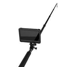 Telescopic Pole Survey Inspection Camera Waterproof 5MP Mini Snake Camera 7inch IPS Screen