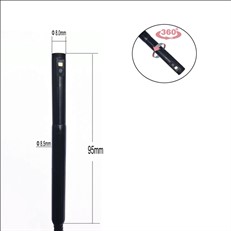 Dual Lens Inspection Endoscope 360 Degree Rotating 8.5mm Waterproof HD Borescope Camera 4.3inch Screen