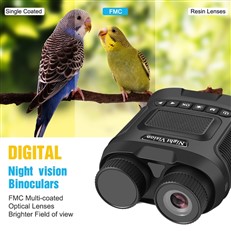 Digital Night Vision Binoculars with FHD 1080P IR Video Photo Camera Recorder