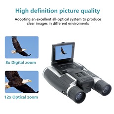 Digital Binoculars with FHD 1080P Video Photo Camera Recorder 2.4inch IPS LCD Display