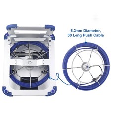 Cable and rear of unit