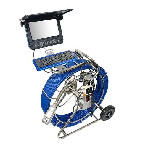 HD4 Pipe Inspection Camera System - PTZ, Self-Levelling or Both - 60m Cable