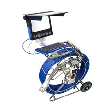 HD4 Pipe Inspection Camera System - PTZ, Self-Levelling or Both - 60m Cable
