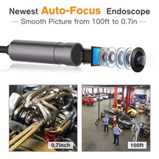 USB Inspection Endoscope Borescope 5MP Autofocus HD Micro Inspection Camera