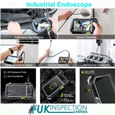 UK Inspection Camera 5.5mm Dual Lens Cavity Camera and Endoscope with 5 inch HD IPS Monitor NTS500