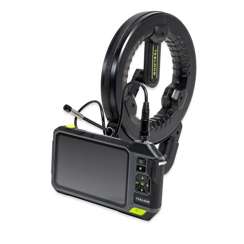 Plumbing Inspection Camera with 7-inch Screen and 8m Waterproof Probe