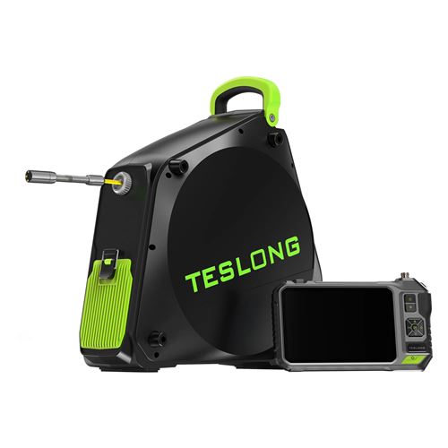 Plumbing Inspection Camera with 8-inch Screen and 30m Fibreglass Probe
