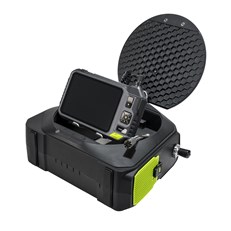 Plumbing Inspection Camera with 8-inch Screen and 30m Fibreglass Probe