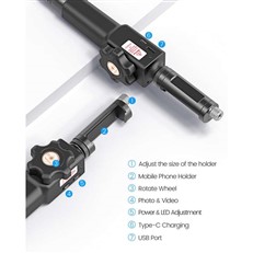 TD100 Articulating Endoscope Inspection Camera with 1m Probe