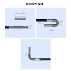 TD100 Articulating Endoscope Inspection Camera with 1m Probe