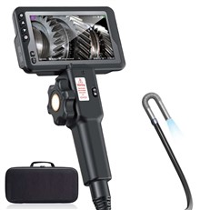 TD450 Handheld Articulating Endoscope Inspection Camera with 4.5 inch IPS LCD Screen