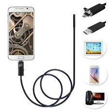 USB Inspection Borescope Camera for Windows and Smartphones 2 in 1 OTG