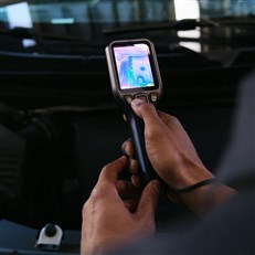 Thermal Imaging Camera with High-Resolution Display - Handheld Infrared Heat Detector