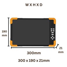 Dimensions for 10 inch Screen