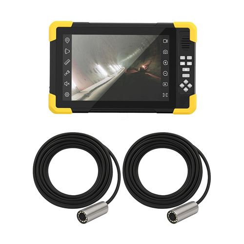 4K Dual-View 10.1" Underwater Inspection Camera System with 2 Cameras & Split Screen