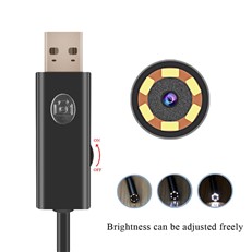 Wi-fi Video Inspection Endoscope for Smartphones PC and Tablets 5.5mm 2MP Camera