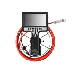 UK Inspection Camera 20m 360 degree Pan and Zoom Waterproof Drain Camera with Hand Held Monitor