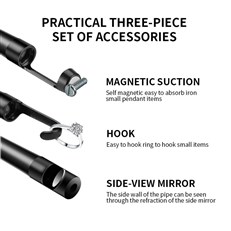 Accessories attached. 