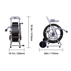 Measurements for the reel